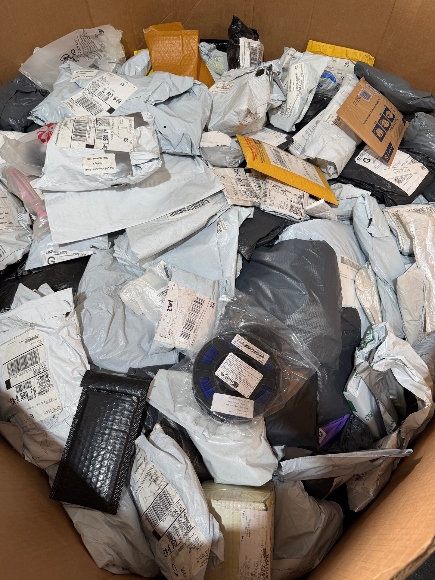 Extra Large Unclaimed Mail Box