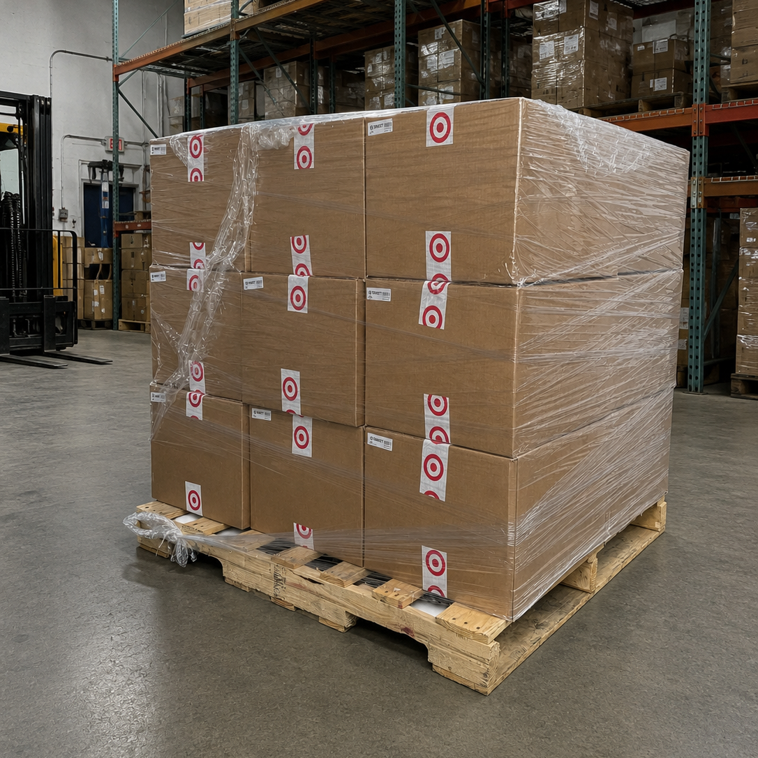 Target Mystery Boxes Pallet