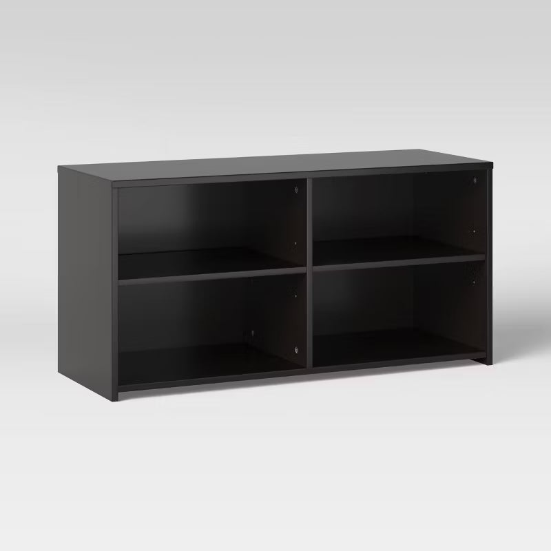 Dorm Storage TV Stand for TVs up to 43" Black - Room Essentials