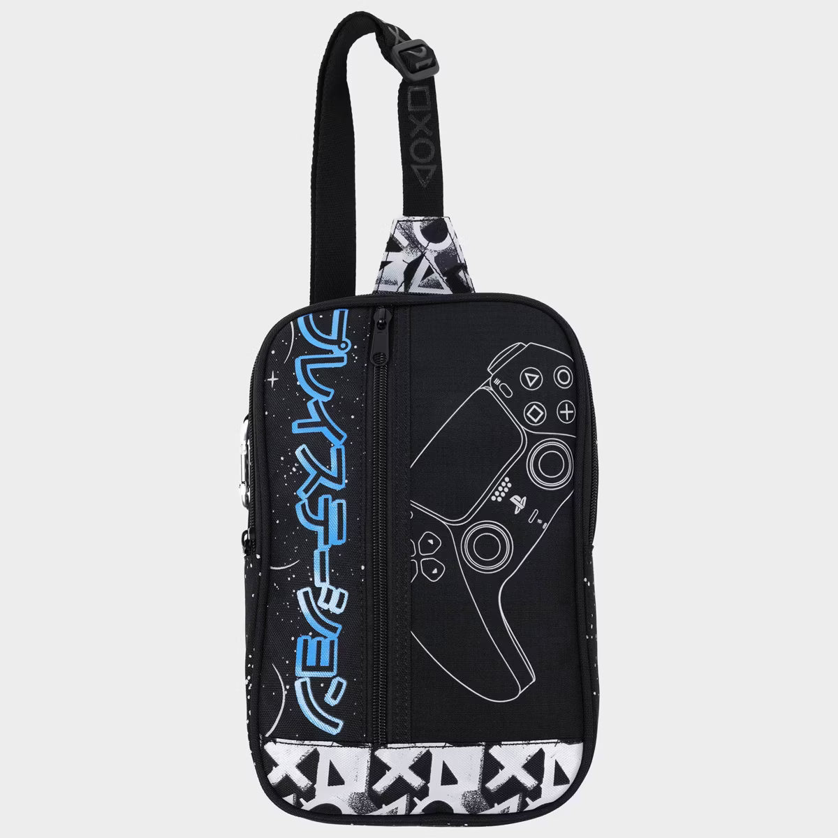 PlayStation Offset Zipper Sling Bag