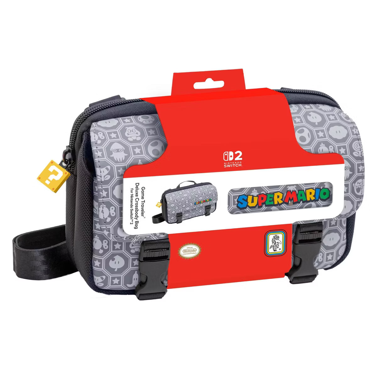 Nintendo Switch 2 Game Traveler Deluxe Mario Crossbody Bag - LV17SM