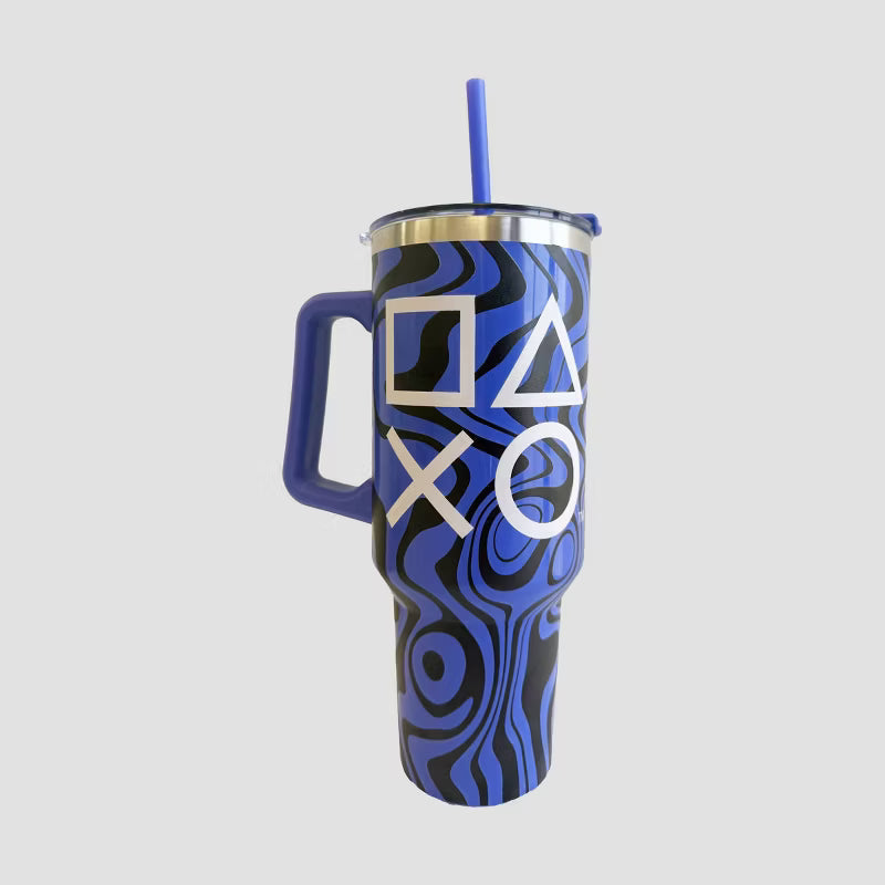 PlayStation Classic Icons 40 oz. Tumbler - Purple