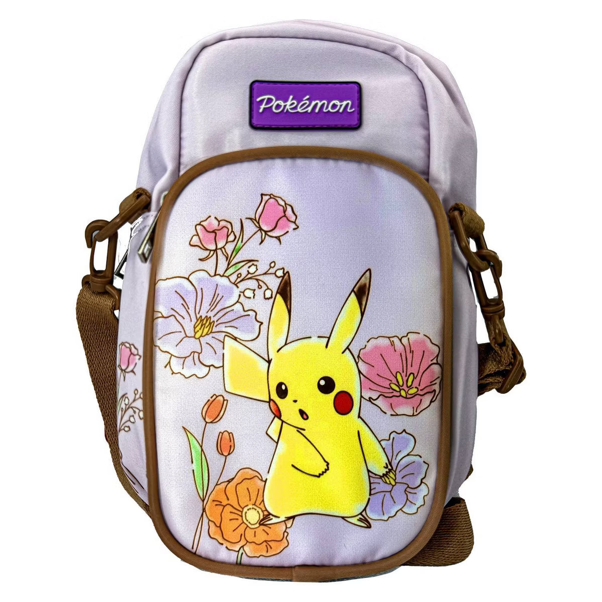 Pokémon Pikachu Floral Slim Crossbody Bag