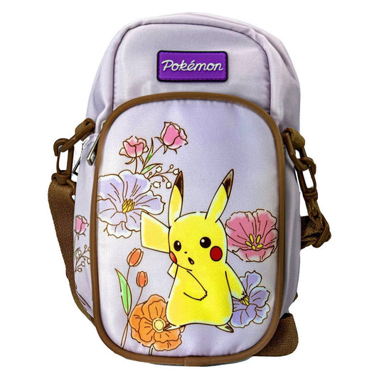 Pokémon Pikachu Floral Slim Crossbody Bag