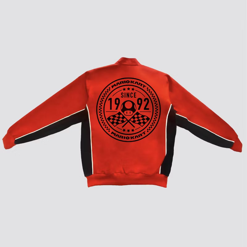 Mario Kart Canvas Racing Jacket Red - M