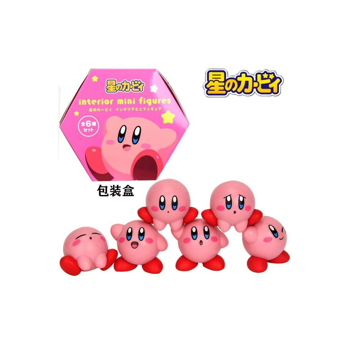 Nintendo: Kirby 6pc Mini's Gift Set