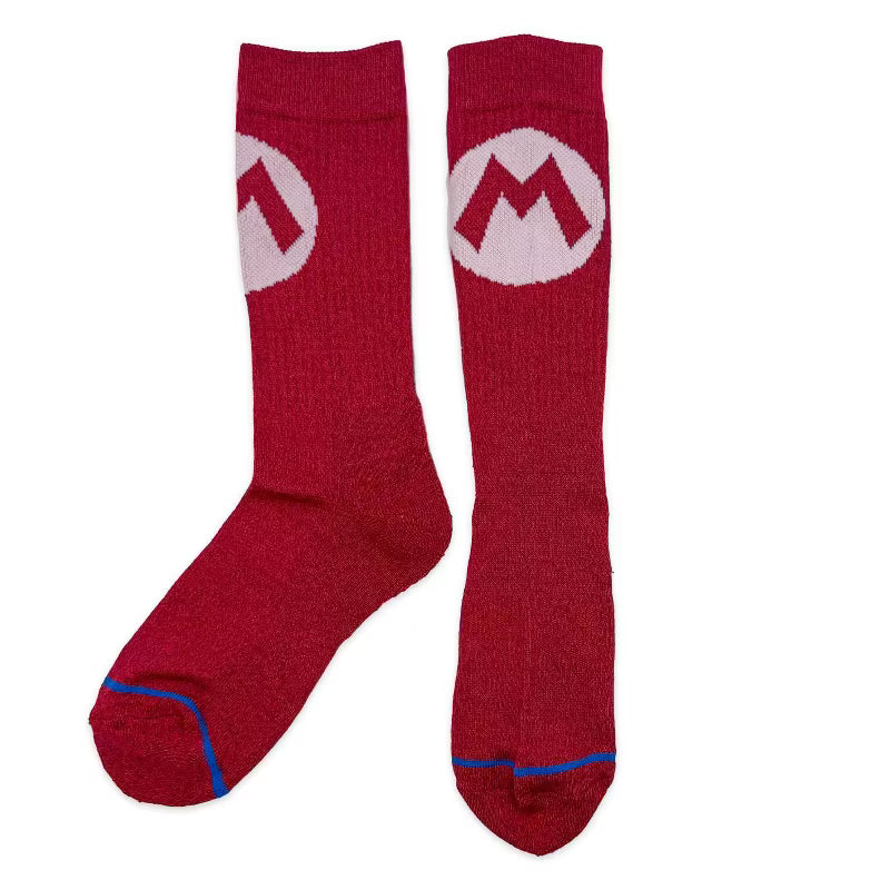 Nintendo Mario & Luigi 2pk Athletic Socks