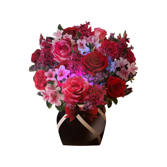 3D Light & Sound Pop-Up Rose Bouquet Card