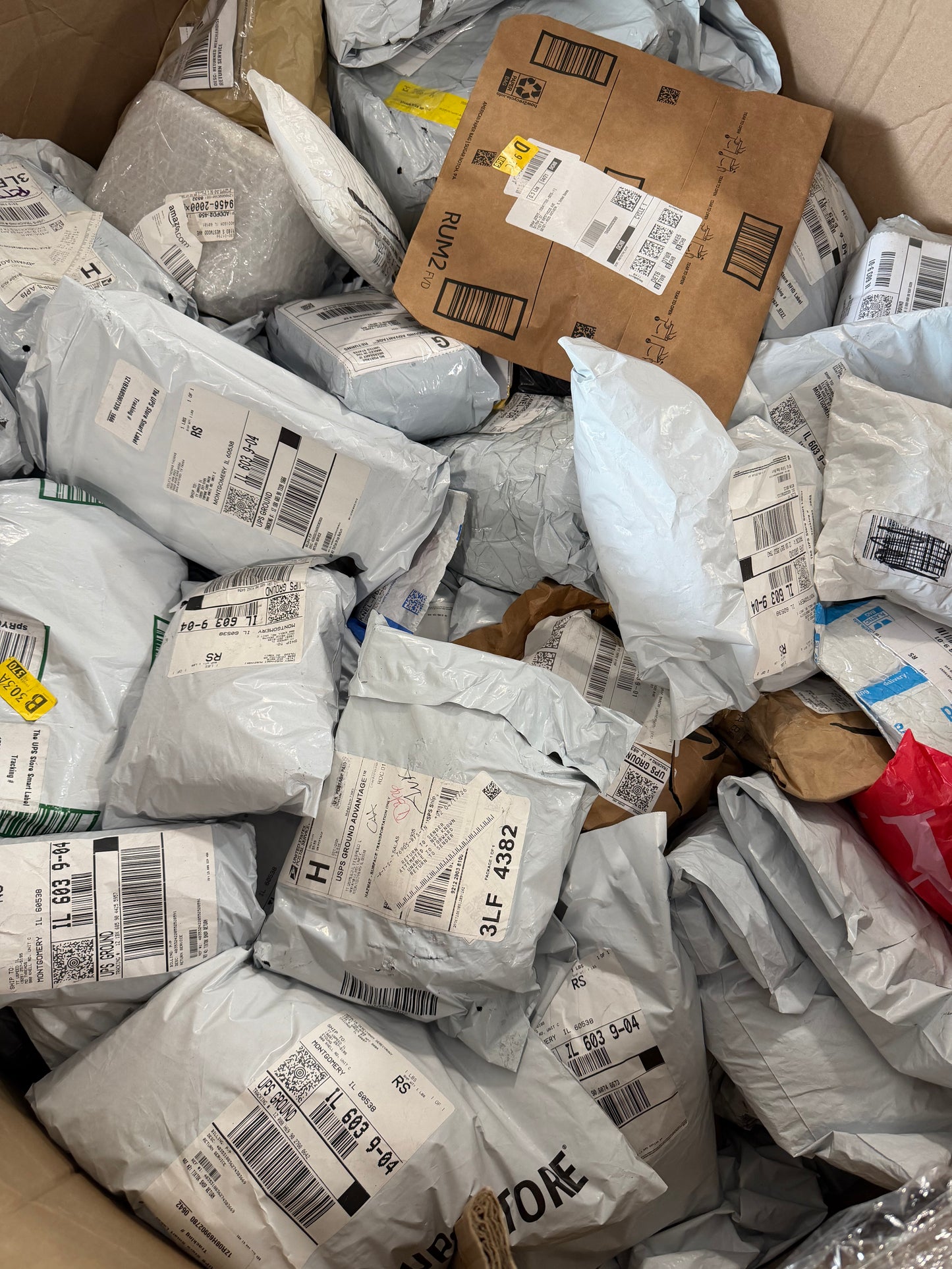 Medium Unclaimed Mail Box