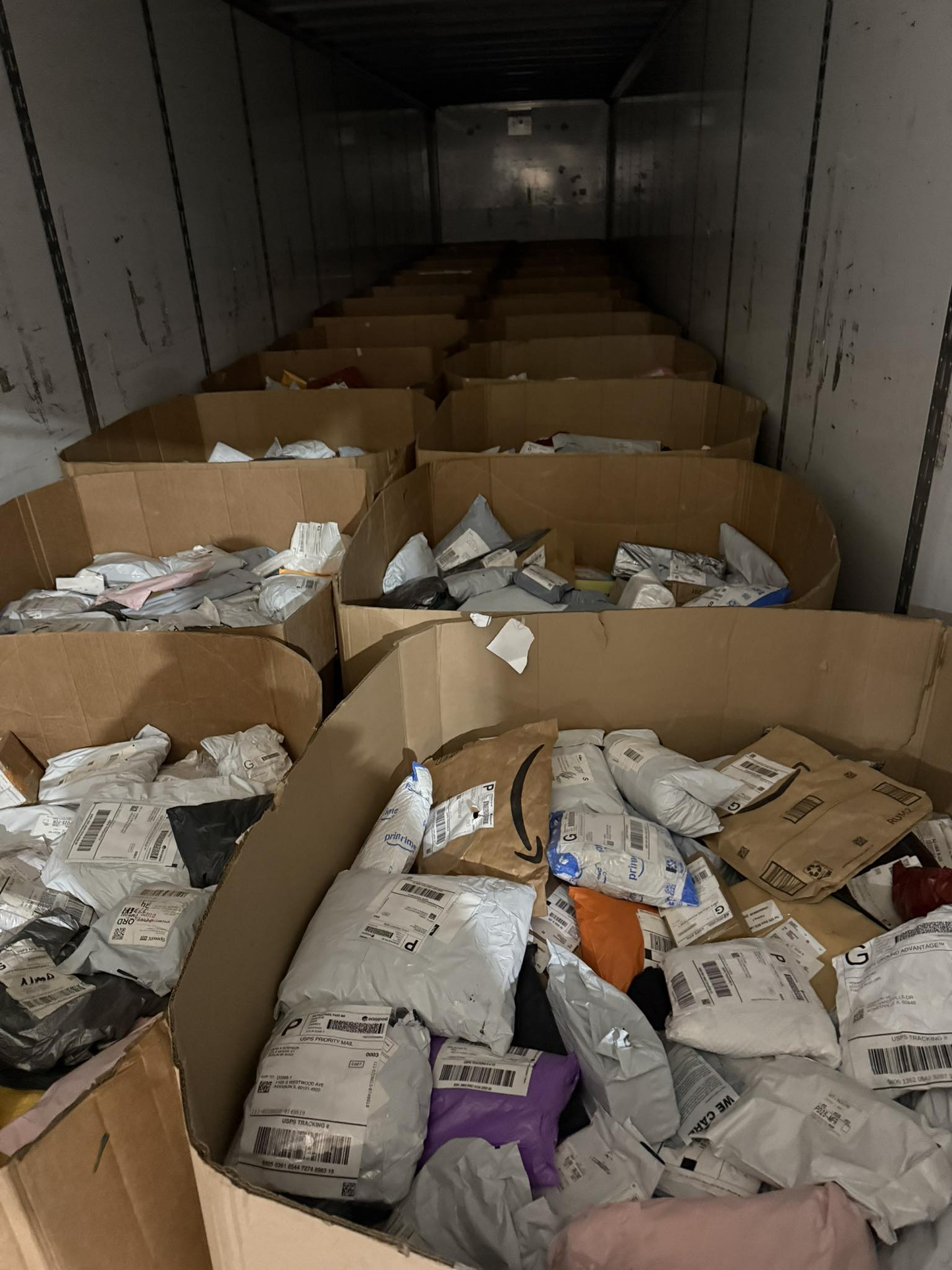 Full Pallet of Genuine Unclaimed Mail