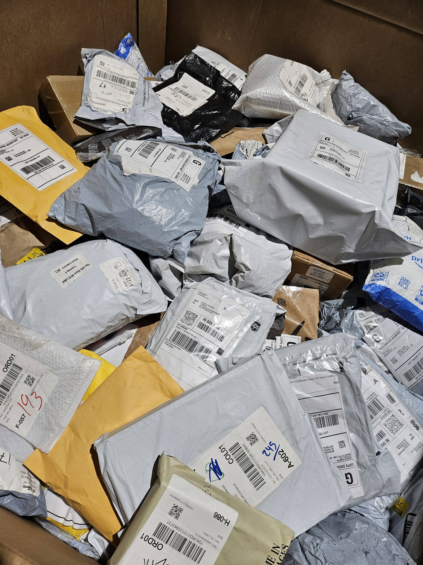 Full Pallet of Genuine Unclaimed Mail