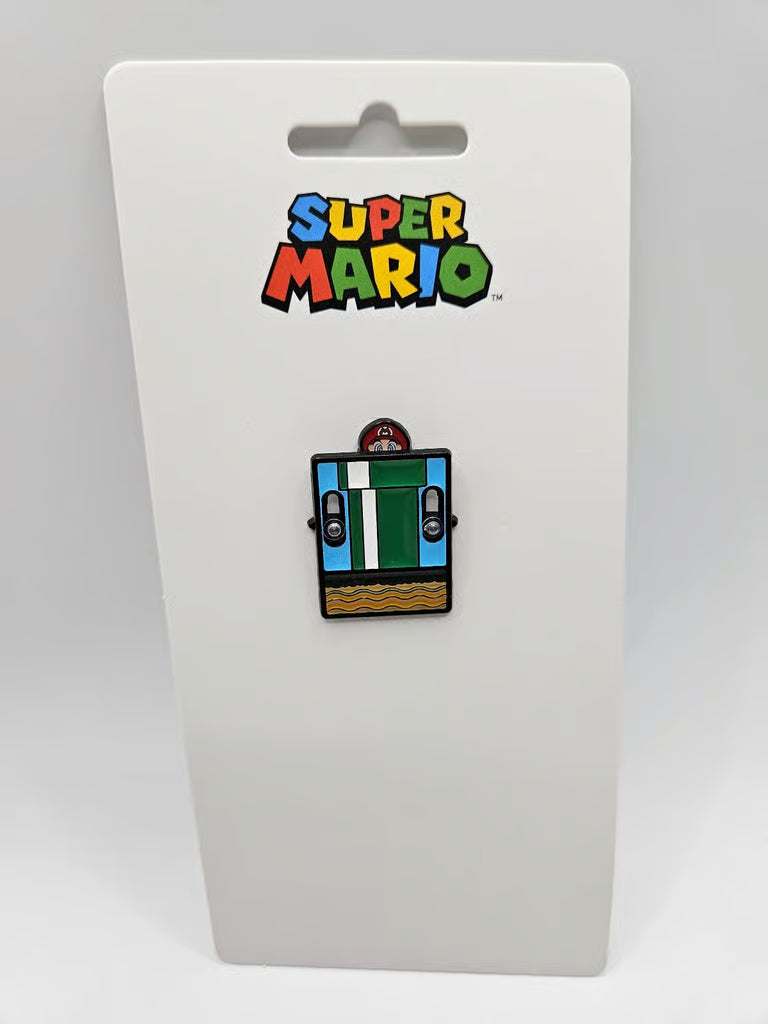 Super Mario Bros Mario and Pipe Enamel Fill Pin
